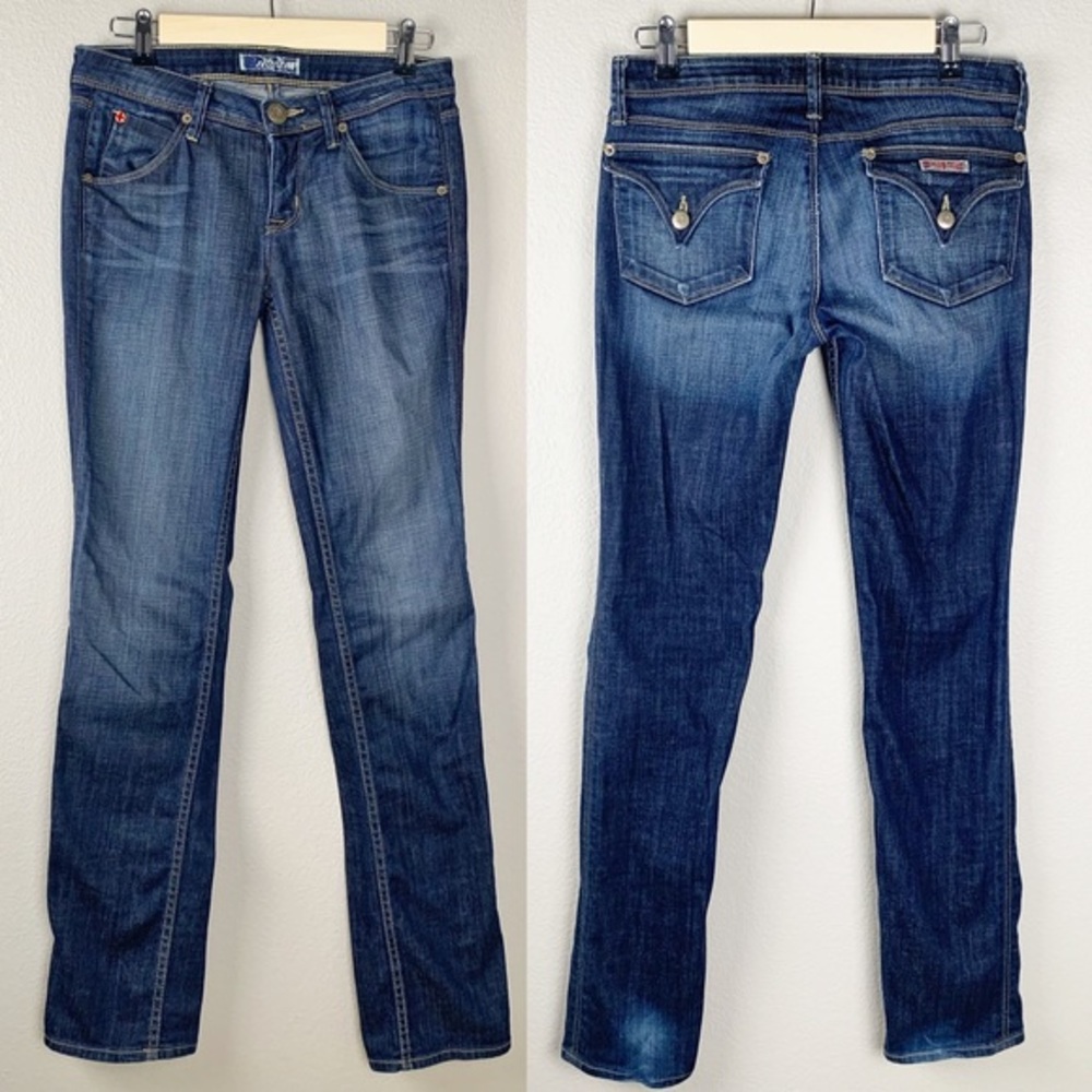 Hudson Straight Leg Denim Jeans